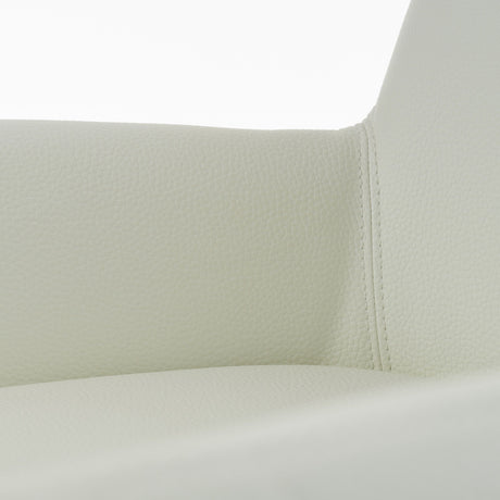 Modern European furniture - Bonded Leather Dining Armchair  - www.oroa.com