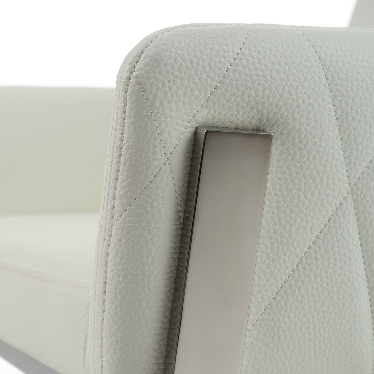 Modern European furniture - Bonded Leather Dining Armchair  - www.oroa.com
