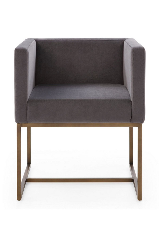 Square Tuxedo Arm Dining Chair | OROA Modern Marty | Oroa.com