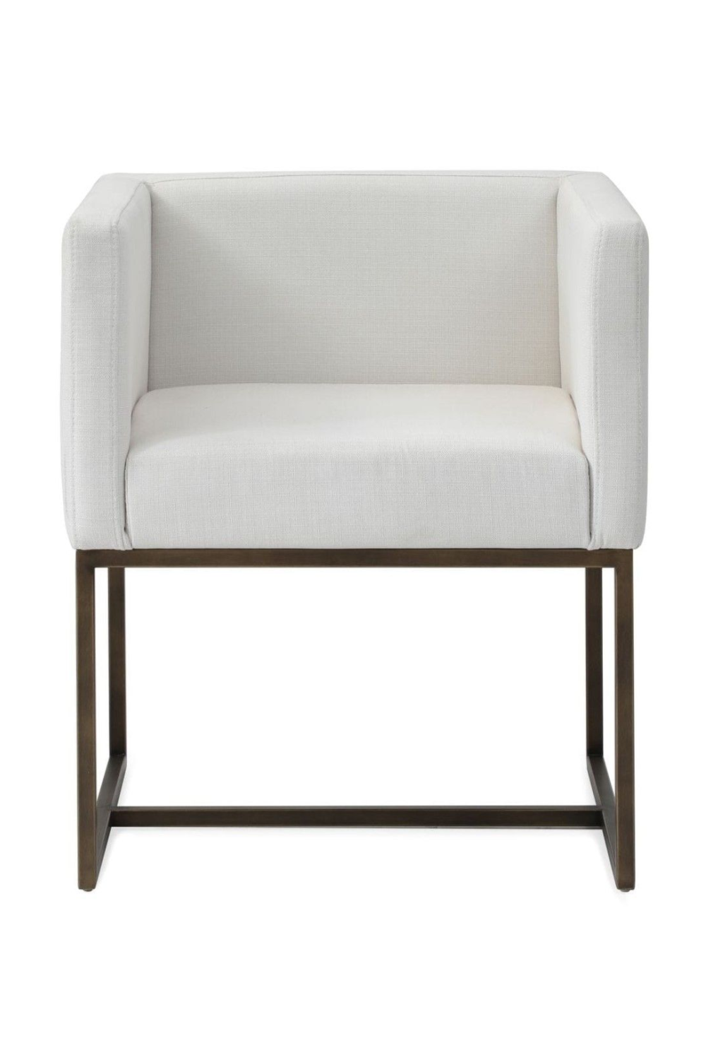   Square Tuxedo Arm Dining Chair | Oroa.com