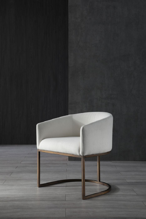 Cantilevered Curved-Back Dining Chair | OROA Modern Elisa | Oroa.com