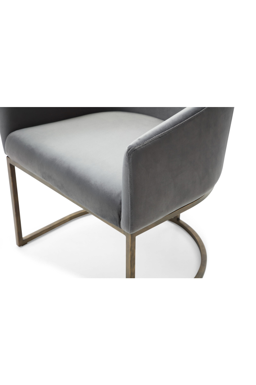 Cantilevered Curved-Back Dining Chair | OROA Modern Elisa | Oroa.com