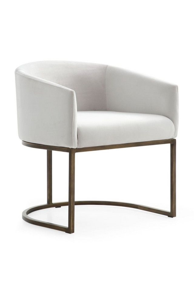 Cantilevered Curved-Back Dining Chair | OROA Modern Elisa | Oroa.com