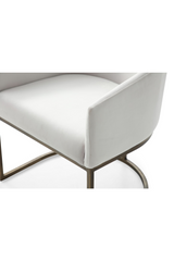 Cantilevered Curved-Back Dining Chair | OROA Modern Elisa | Oroa.com