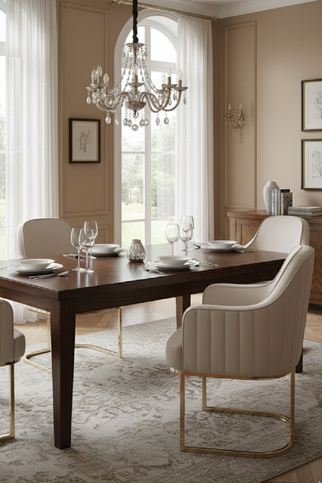 Gray Sloped-Back Dining Chair | OROA Modern Tyler | Oroa.com