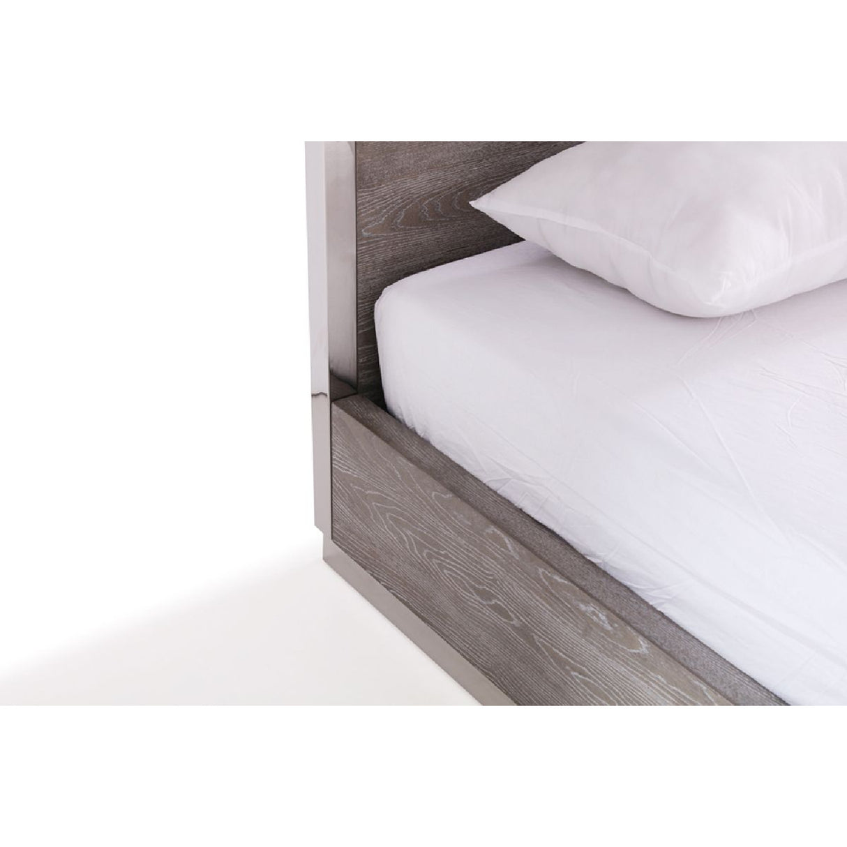Gray Elm 4-Poster King Bed | OROA Modern Arlene