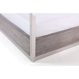 Gray Elm 4-Poster King Bed | OROA Modern Arlene