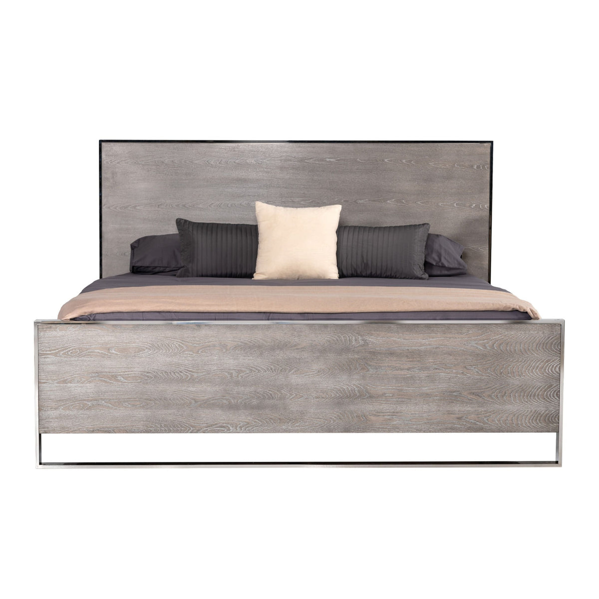 Gray Elm Bed | OROA Modern Charlene
