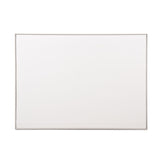 White Vegan Leather Bed | OROA Modern Candid