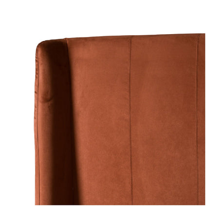 Orange Upholstered Bed | OROA Modern Roma | Oroa.com