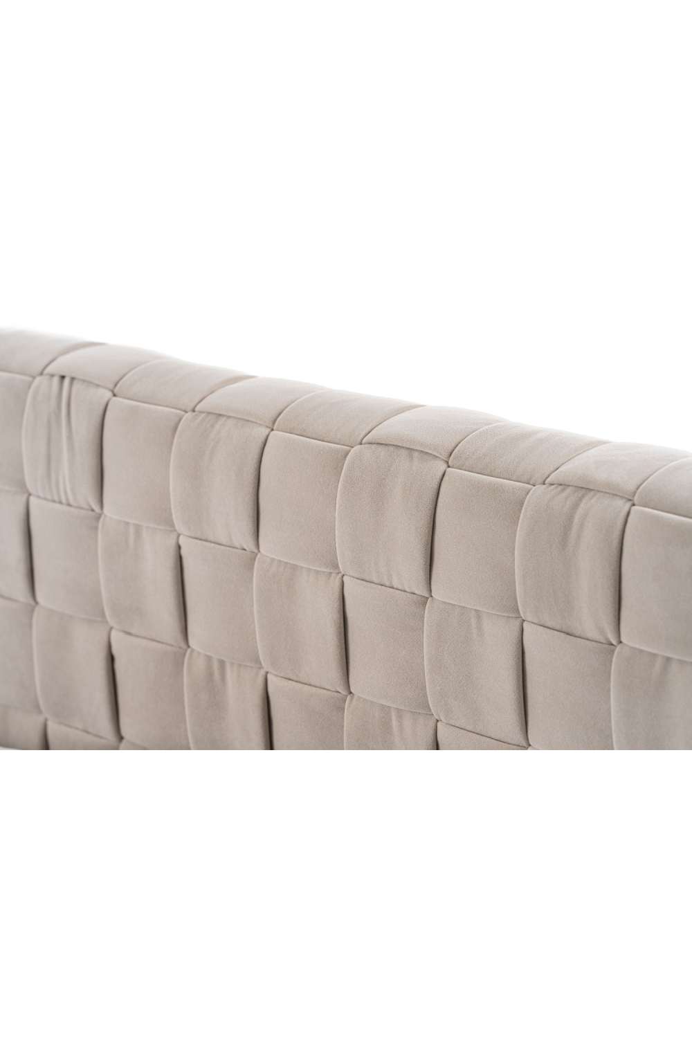 Gray Velvet Bed | OROA Modern Concord | Oroa.com