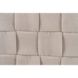 Gray Velvet Bed | OROA Modern Concord