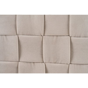   Gray Velvet Bed | Oroa.com