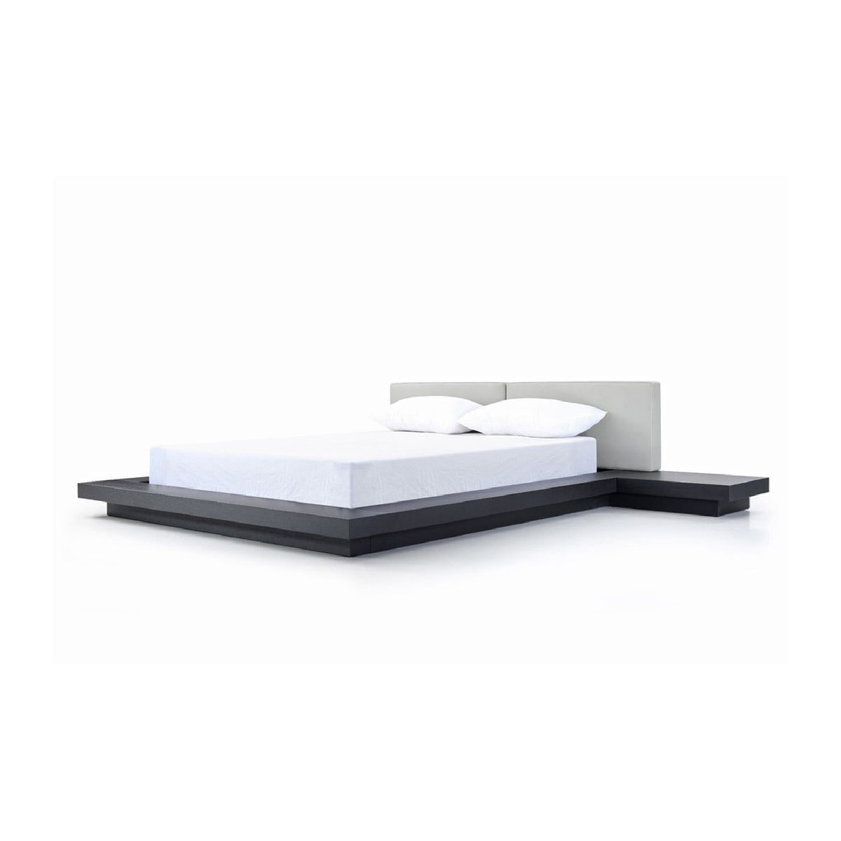 Wenge Gray Platform Bed | OROA Modern Opal