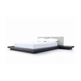 Wenge Gray Platform Bed | OROA Modern Opal