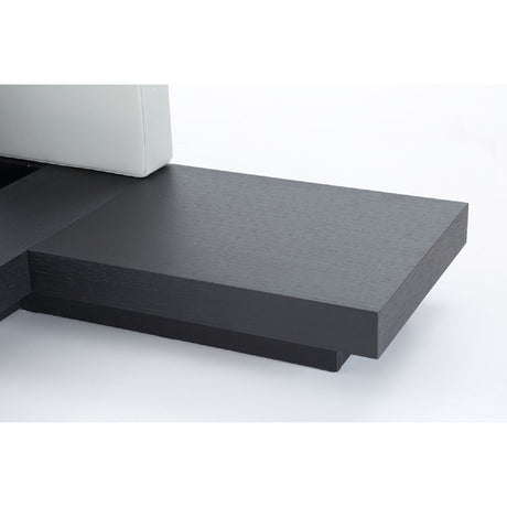Modern European furniture - Wenge Gray Platform Bed - www.oroa.com
