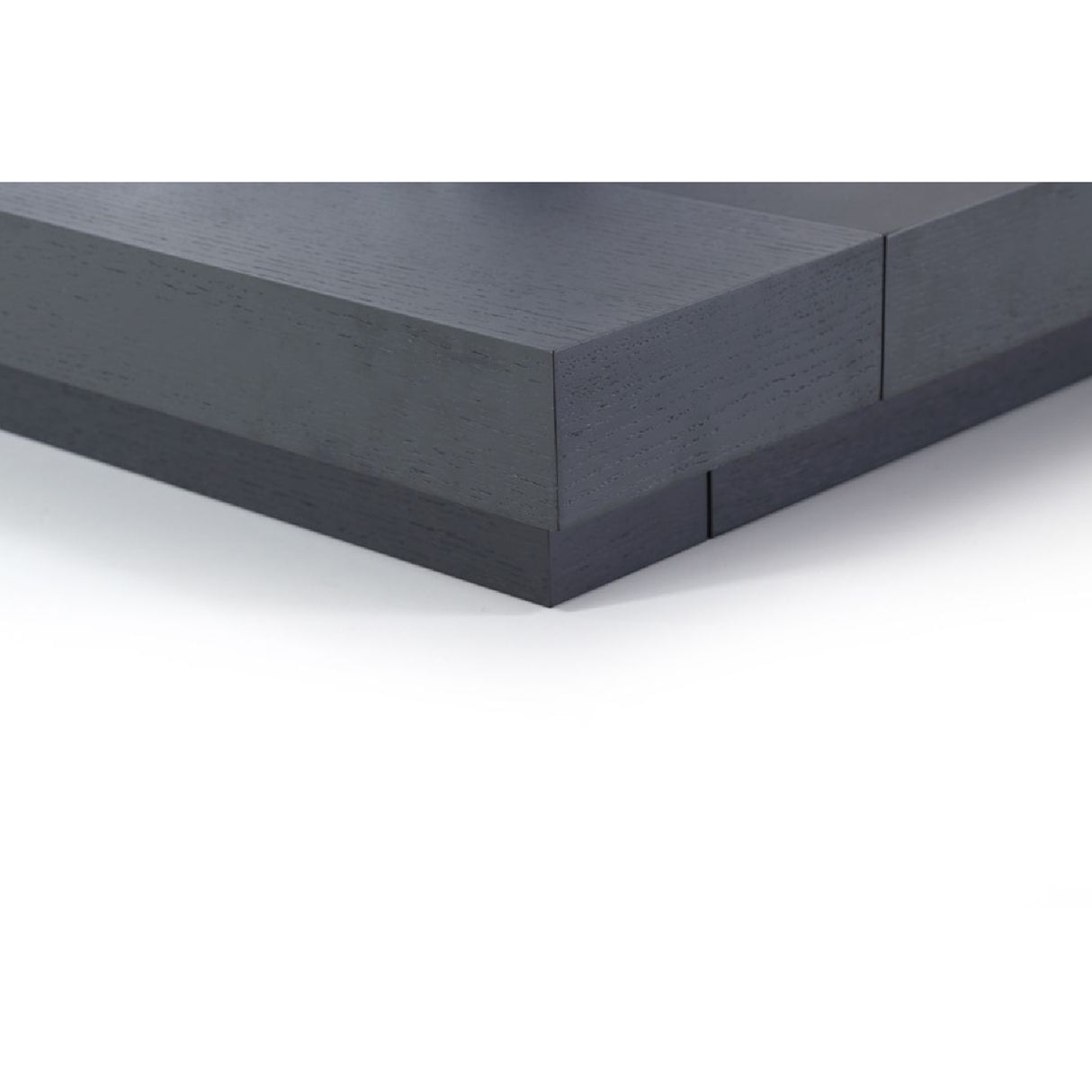 Wenge White Platform King Bed | OROA Modern Opal
