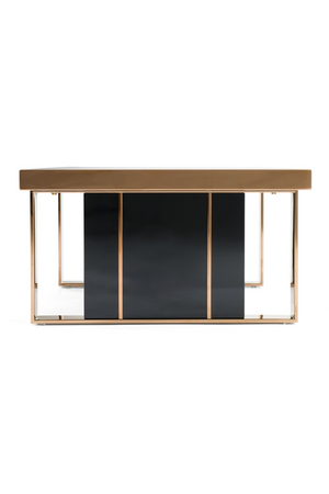 Black Glass Coffee Table | OROA Modern Cartier | Oroa.com