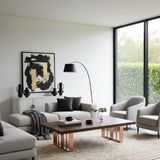 Black Glass Coffee Table | OROA Modern Cartier | Oroa.com
