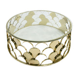 Round Glass Coffee Table | OROA Modern Javier