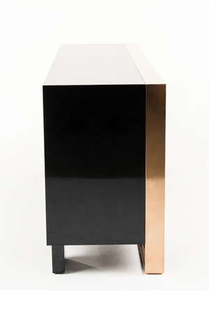 Black Gloss Sideboard | OROA Modern Cartier | Oroa.com