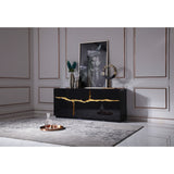 Metallic Accent Sideboard | OROA Modern Aspen