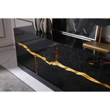 Metallic Accent Sideboard | OROA Modern Aspen