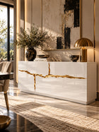 Metallic Accent Sideboard | OROA Modern Aspen