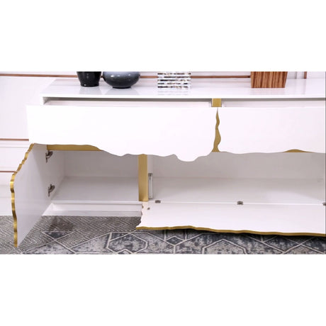 Metallic Accent Sideboard - OROA Modern Aspen - view 13