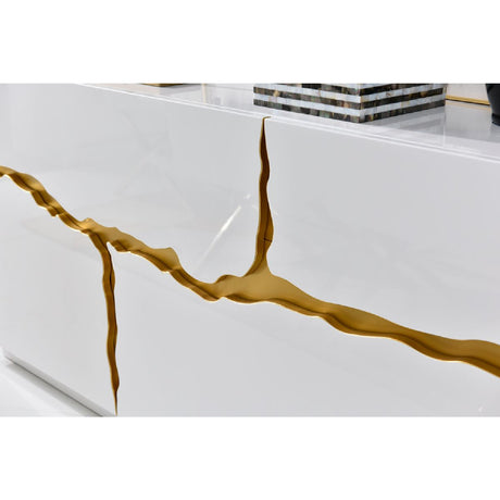 Metallic Accent Sideboard - OROA Modern Aspen - view 14