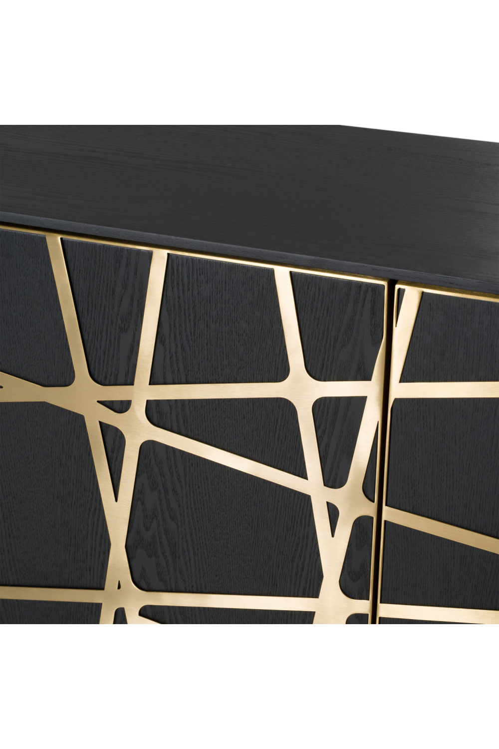 Black Oak 4-Door Sideboard | OROA Modern Kilson | Oroa.com