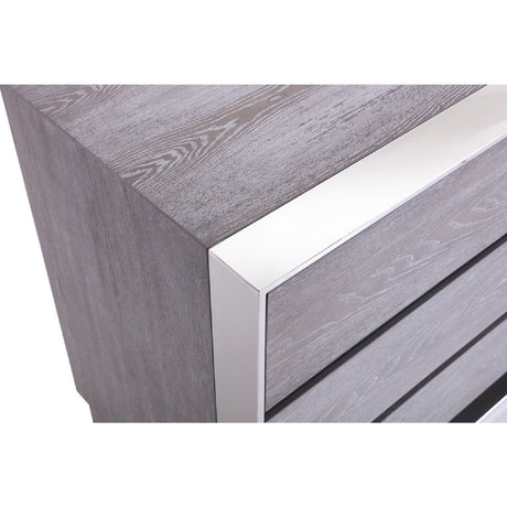 Gray Elm 6-Drawer Dresser | OROA Modern Arlene