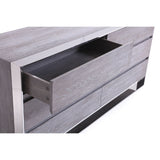 Gray Elm 6-Drawer Dresser | OROA Modern Arlene