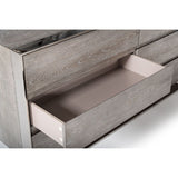 Gray Elm 6-Drawer Dresser | OROA Modern Arlene