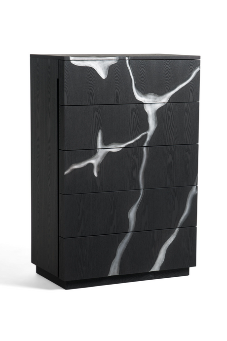Matte Brown 5-Drawer Chest | OROA Modern Aspen | Oroa.com