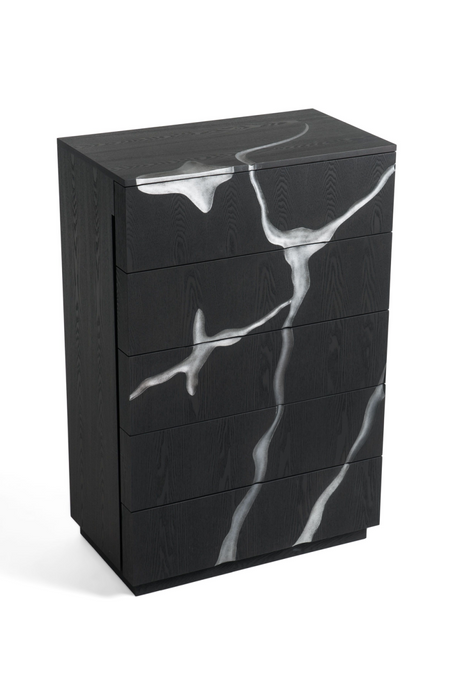 Matte Brown 5-Drawer Chest | OROA Modern Aspen | Oroa.com