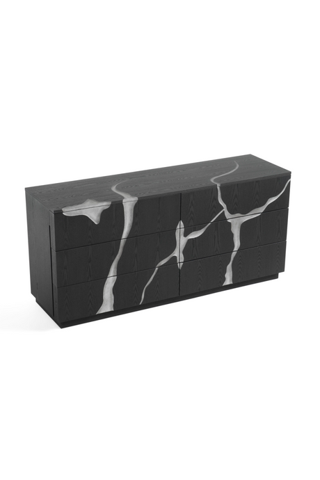 Matte Brown 6-Drawer Dresser | OROA Modern Aspen | Oroa.com
