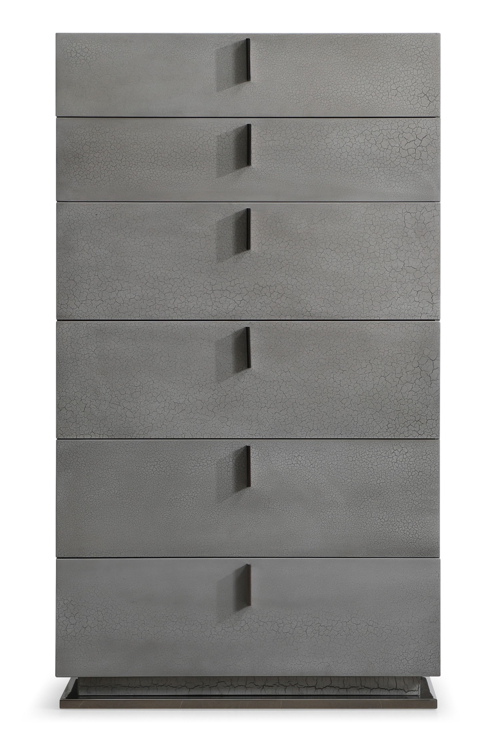 Gray Crackle 6-Drawer Chest | OROA Modern Buckley | Oroa.com