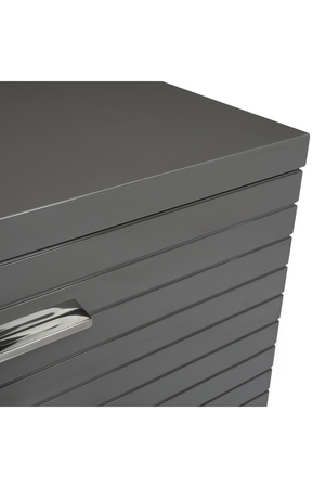 Gray Slatted 6-Drawer Dresser | OROA Modern Splendor | Oroa.com