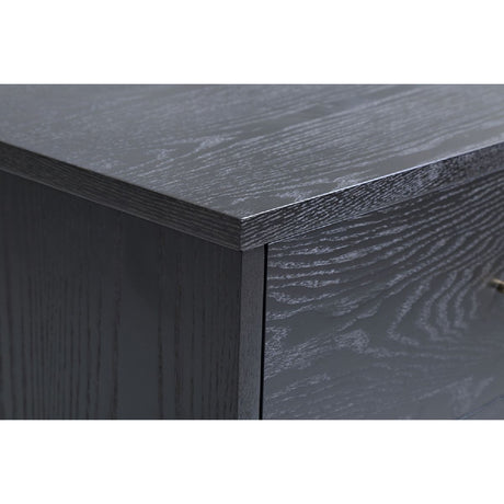 Modern European furniture - Gray Ash 5-Drawer Chest - www.oroa.com