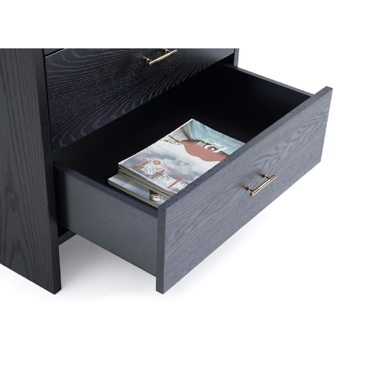 Gray Ash 5-Drawer Chest | OROA Modern Wales