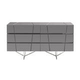 Gray 6-Drawer Dresser | OROA Modern Chrysler