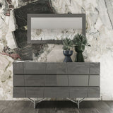 Gray 6-Drawer Dresser | OROA Modern Chrysler