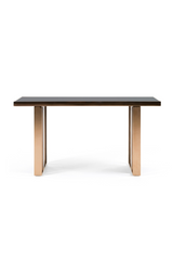 Black Glass Console Table | OROA Modern Cartier | Oroa.com
