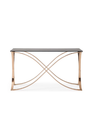 Smoked Glass Console Table | OROA Modern Reklaw | Oroa.com