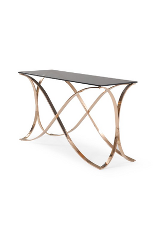Smoked Glass Console Table | OROA Modern Reklaw | Oroa.com
