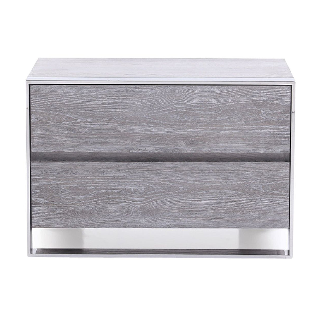 Gray Elm 4-Drawer Nightstand | OROA Modern Arlene