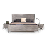 Gray Elm 4-Drawer Nightstand | OROA Modern Arlene