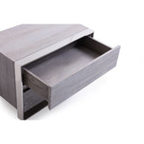 Gray Elm 4-Drawer Nightstand | OROA Modern Arlene