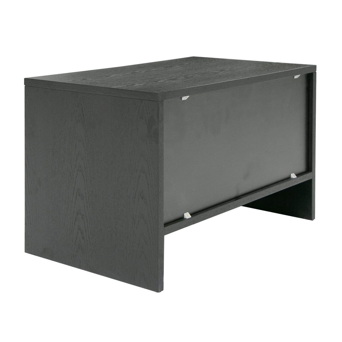 Gray Ash 2-Drawer Nightstand | OROA Modern Wales